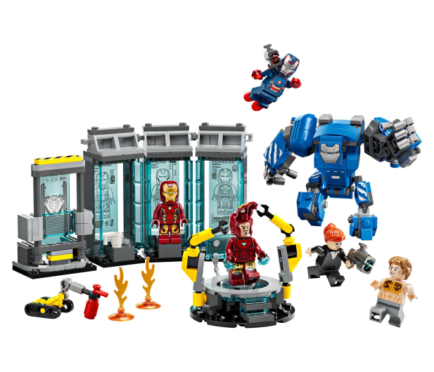 LEGO Marvel 76315 Super Heroes Laboratorium Iron Mana: Zbrojownia - 1308222 - zdjęcie 2